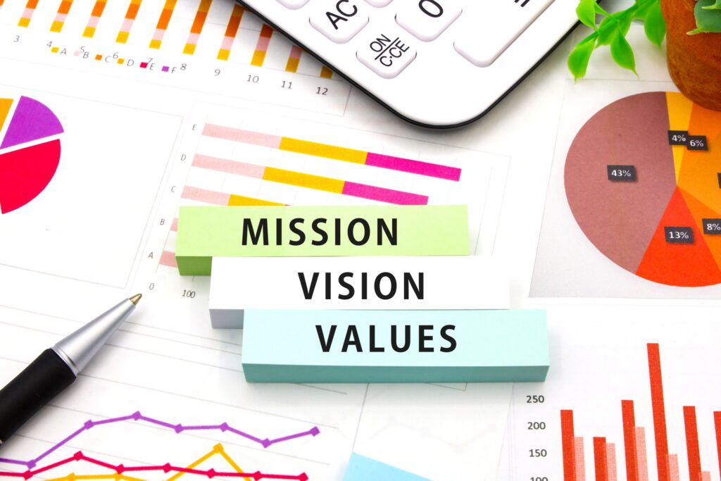 ミッションの文字